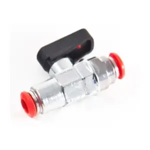 Absperrhahn für 2x 4mm Druckschlauch