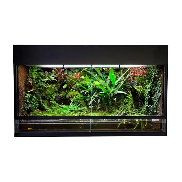 RANA Showterrarium Rainforest 100x50x60cm schwarz