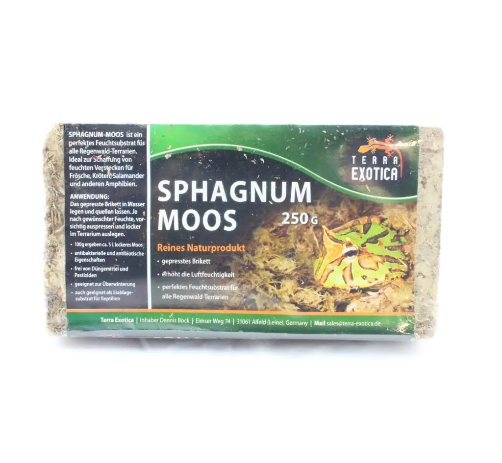 Sphagnum getrocknet  Moos zum Aufbinden galerij