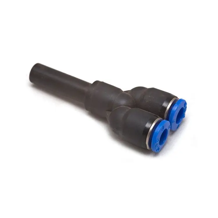 Y-Verteiler mit Stielanschluss 1x6mm auf 2x6mm