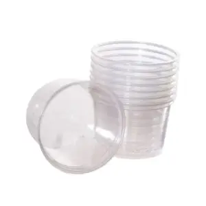 Kunststoffbecher 500 ml rund (50 Stück)