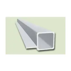Aluminiumprofil vierkant 1 Steg 15mm