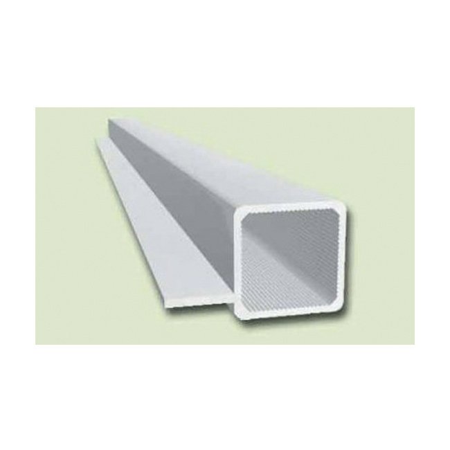 Aluminiumprofil vierkant 1 Steg 15mm